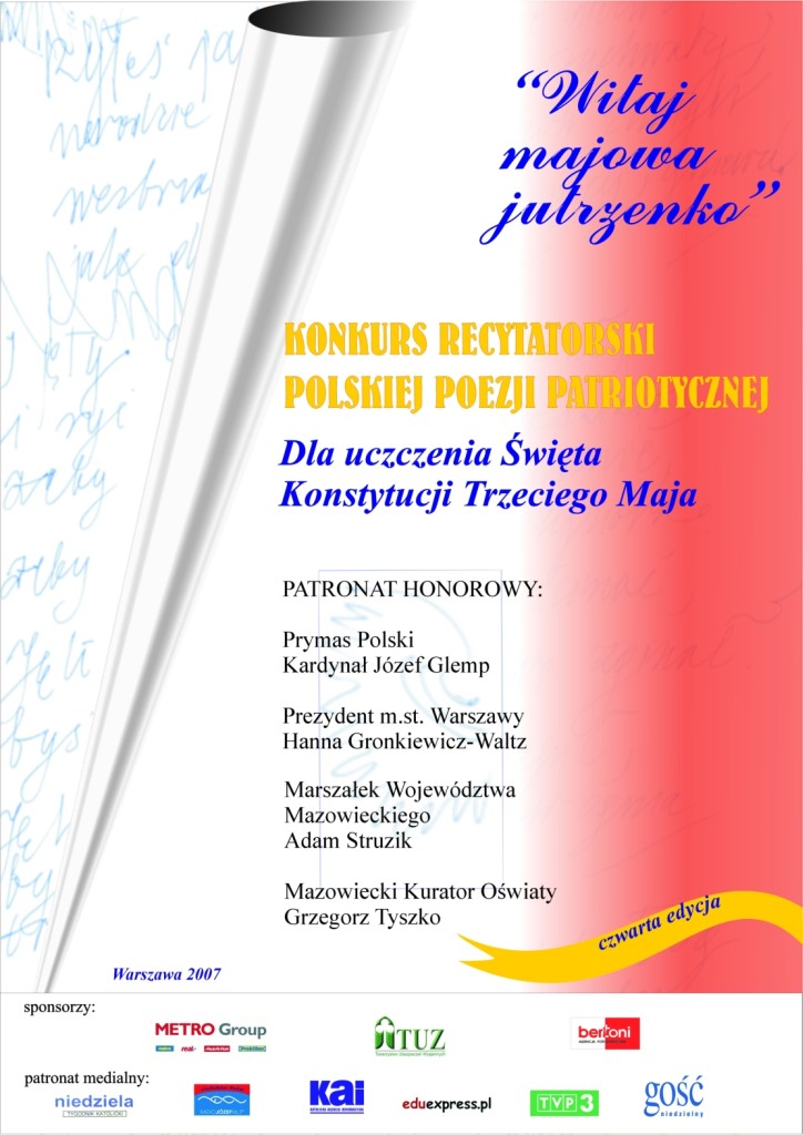 Konkurs Recytatorski Polskiej Poezji Patriotycznej - IV edycja